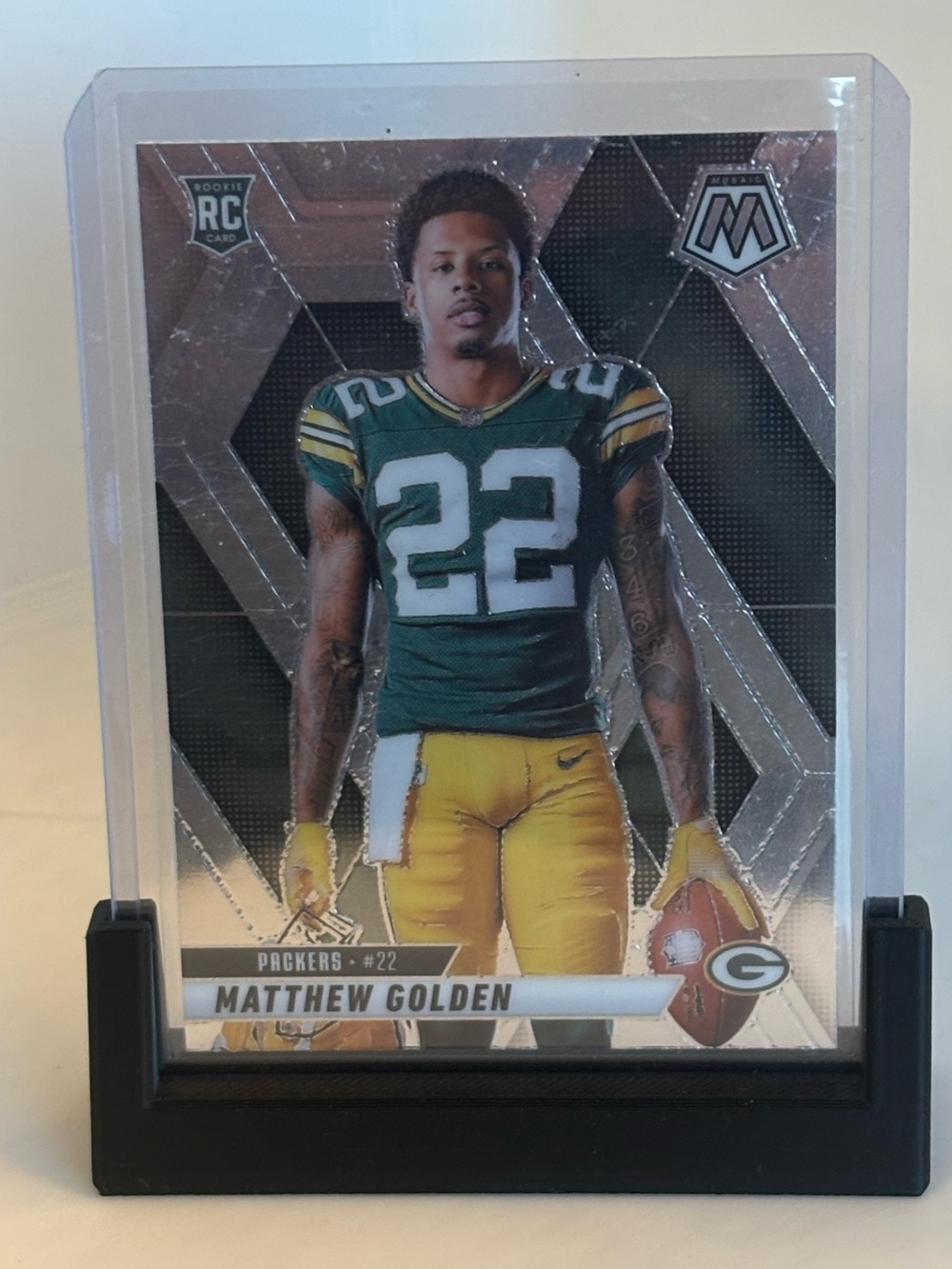 Matthew Golden 2025 Panini Mosaic Rookie RC #285 Green Bay Packers
